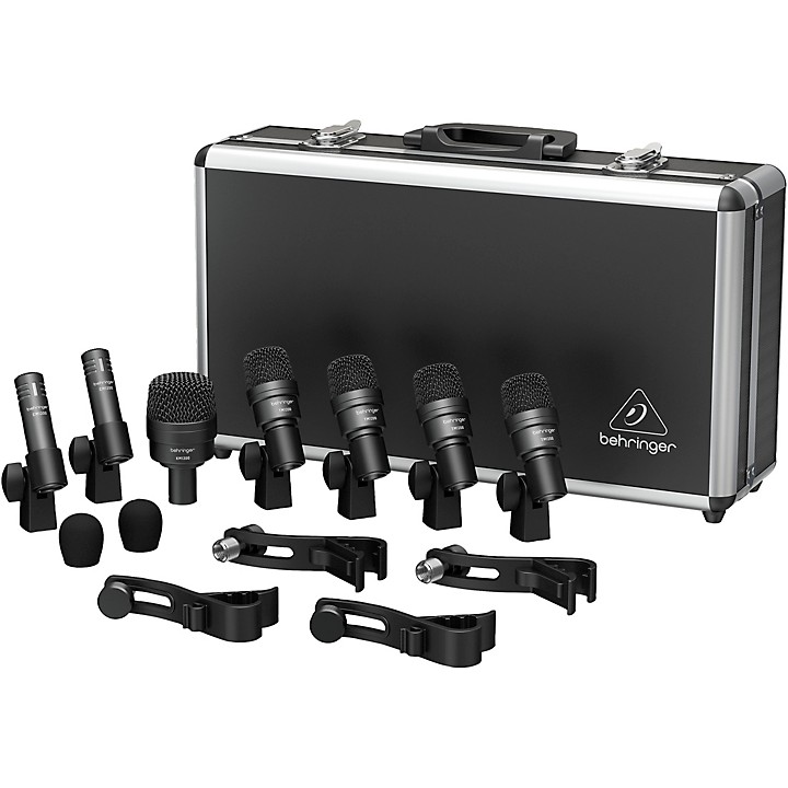 【極美品】Behringer BC1200 ドラムマイクセット Behringer BC1200 Professional 7-Piece Drum Microphone Set
