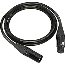 Behringer Platinum Performance Straight to Straight Microphone Cable with XLR Connectors 10 ft. Black