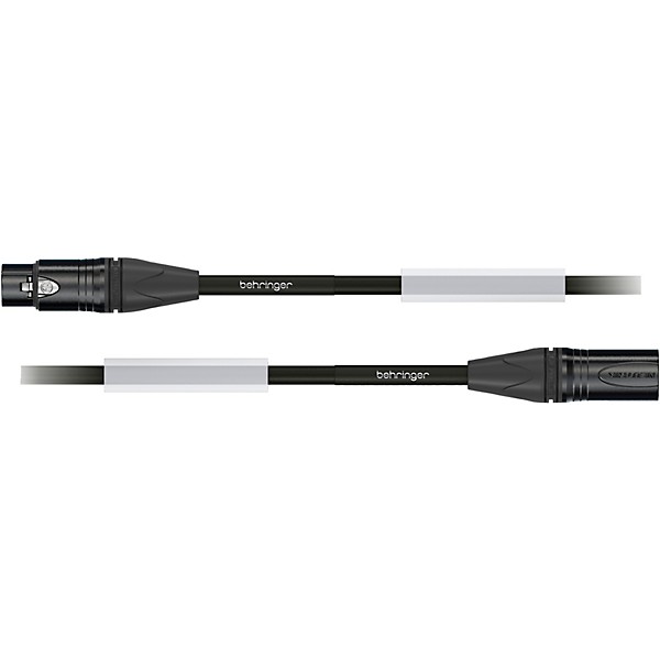 Behringer Platinum Performance Straight to Straight Microphone Cable with XLR Connectors 32.8 ft. Black