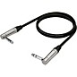 Behringer Gold Performance Instrument Patch Cable with 1/4" TRS Right Angled Connectors 3 ft. Black thumbnail