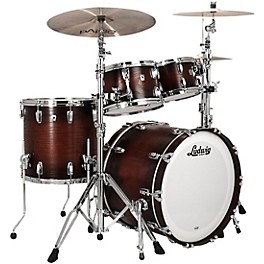 Ludwig Classic Oak 4-Piece Studio Shell Pack W... Ludwig Classic Oak 4-Piece Studio Shell Pack With 22" Bass Drum Brown Burst