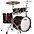 Ludwig Classic Oak 4-Piece Studio Shell Pack W... Ludwig Classic Oak 4-Piece Studio Shell Pack With 22" Bass Drum Brown Burst