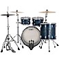 Ludwig Classic Oak 4-Piece Studio Shell Pack With 22" Bass Drum Blue Burst