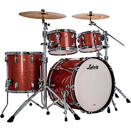 Ludwig Classic Oak 4-Piece Studio Sh... Ludwig Classic Oak 4-Piece Studio Shell Pack With 22" Bass Drum Hybrid Copper Sparkle