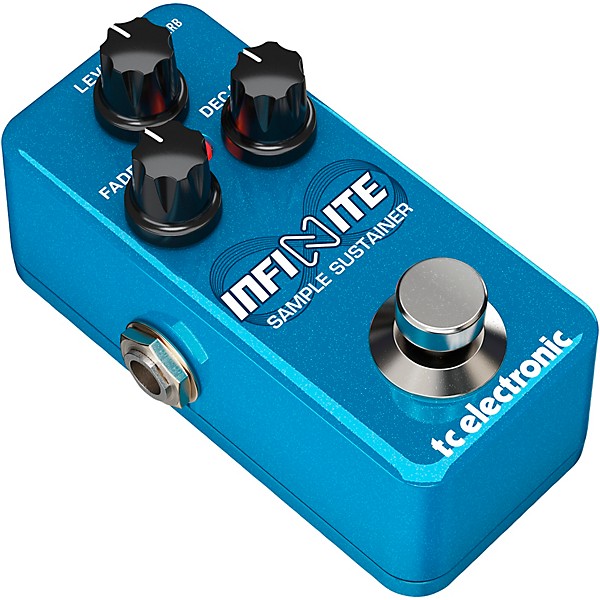 TC Electronic Infinite Sample Sustainer Mini Effects Pedal Blue