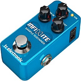 TC Electronic Infinite Sample Sustainer Mini Effects Pedal Blue