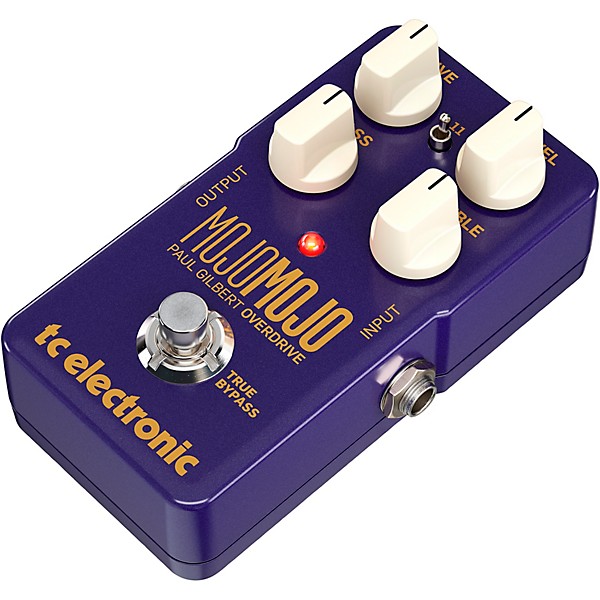 TC Electronic MojoMojo Paul Gilbert Edition Overdrive Effects Pedal Purple