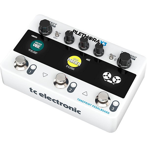 TC Electronic Plethora X3 TonePrint Multi-FX Pedal White