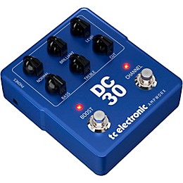 TC Electronic Ampworx DC30 Preamp Pedal Blue