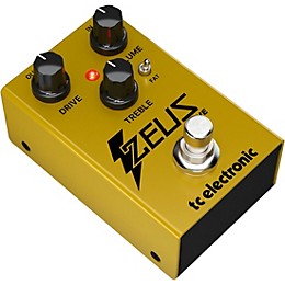 TC Electronic Zeus Drive Overdrive Effects Pedal Gold