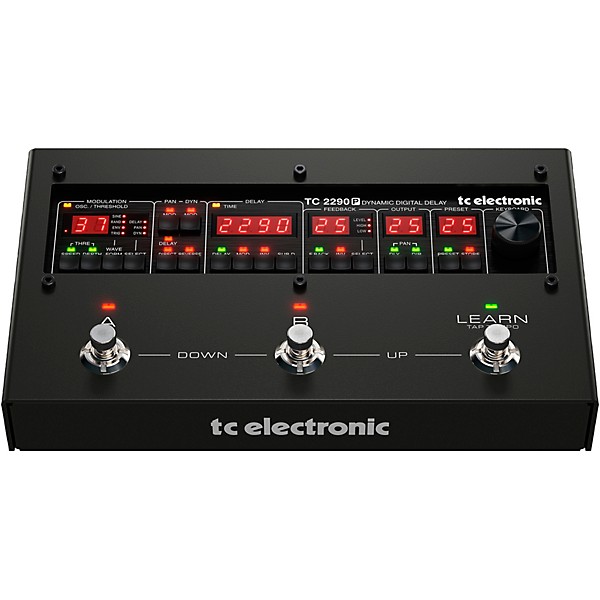 TC Electronic 2290 P Dynamic Digital Delay Pedal Black
