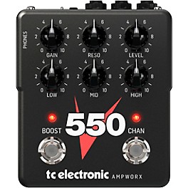 TC Electronic Ampworx V550 Preamp Pedal Gray