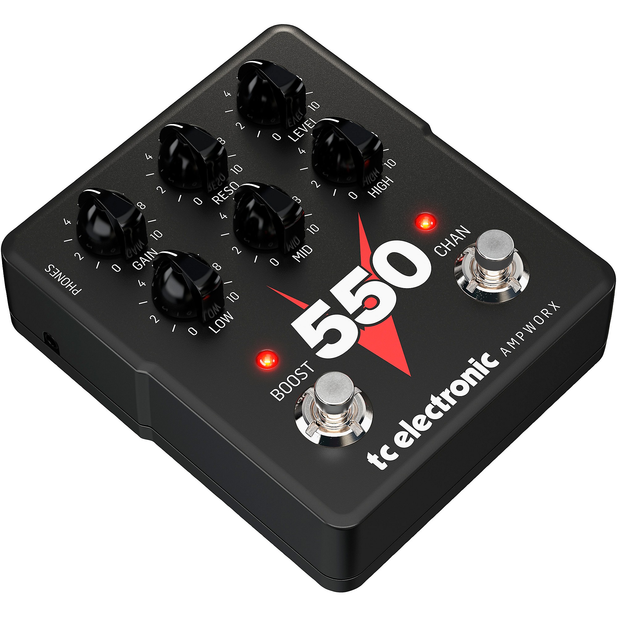 ギター TC ELECTRONIC V550 PREAMP TC Electronic Ampworx V550 Preamp Pedal Gray | Guitar Center