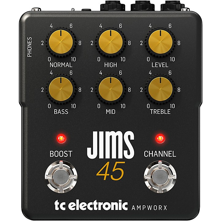 TC Electronic Ampworx JIMS 45 Preamp Pedal Black | Guitar Center