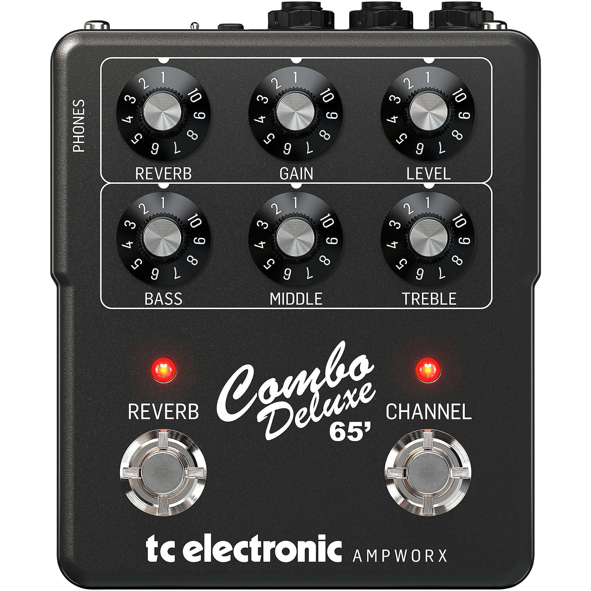 TC Electronic Ampworx Combo Deluxe 65 Preamp Pedal Black