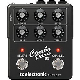 TC Electronic Ampworx Combo Deluxe 65 Preamp Pedal Black