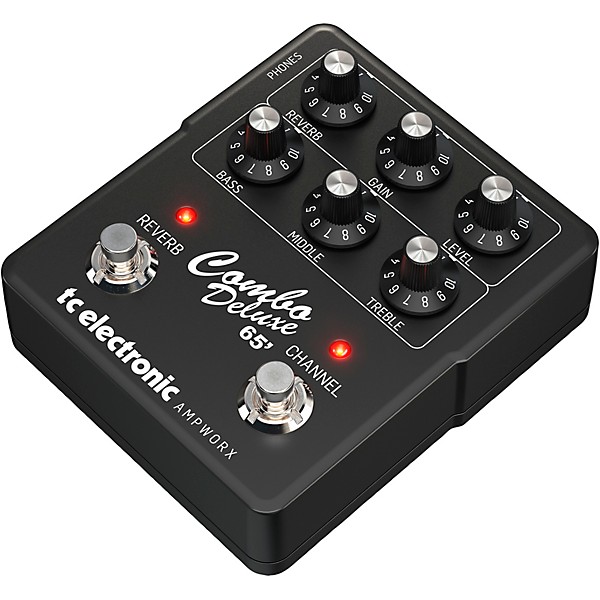 TC Electronic Ampworx Combo Deluxe 65 Preamp Pedal Black