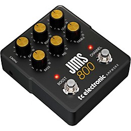 TC Electronic Ampworx JIMS 800 Preamp Pedal Black