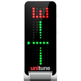 TC Electronic UniTune Chromatic Clip-On Tuner White