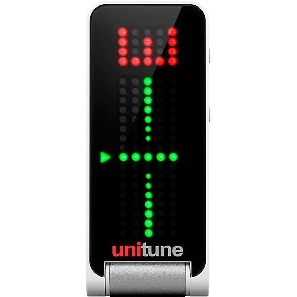 TC Electronic UniTune Chromatic Clip-On Tuner White