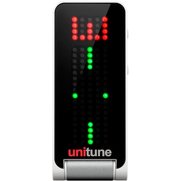 TC Electronic UniTune Chromatic Clip-On Tuner White