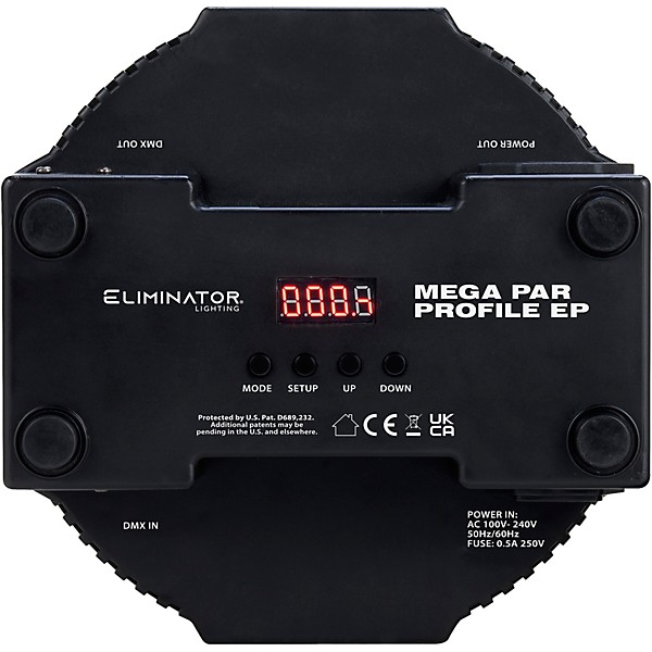 Eliminator Lighting Mega Par Profile EP