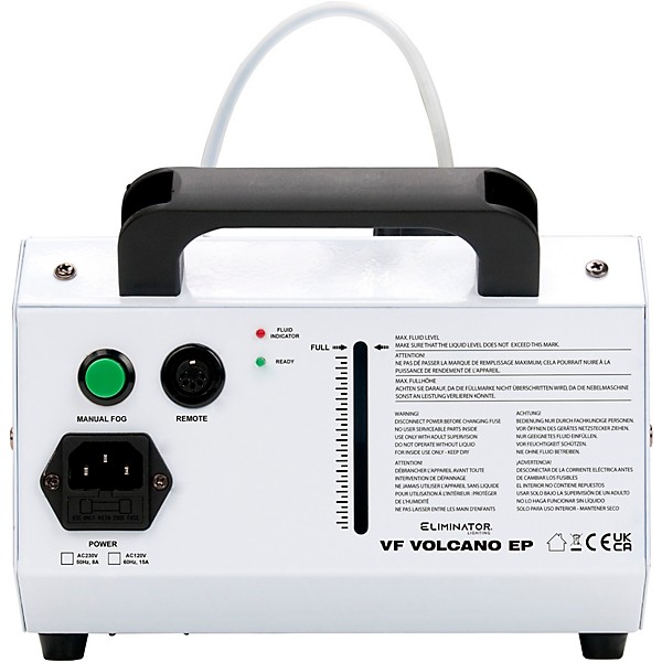 Eliminator Lighting VF Volcano EP Fog Machine w/6 3W RGB LED