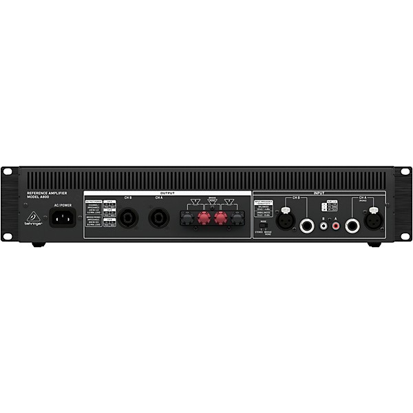 Behringer A800 800W 2-Channel Power Amplifier