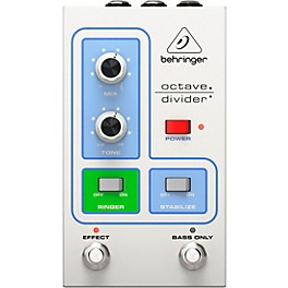 Behringer Octave Divider Effects Pedal Silver