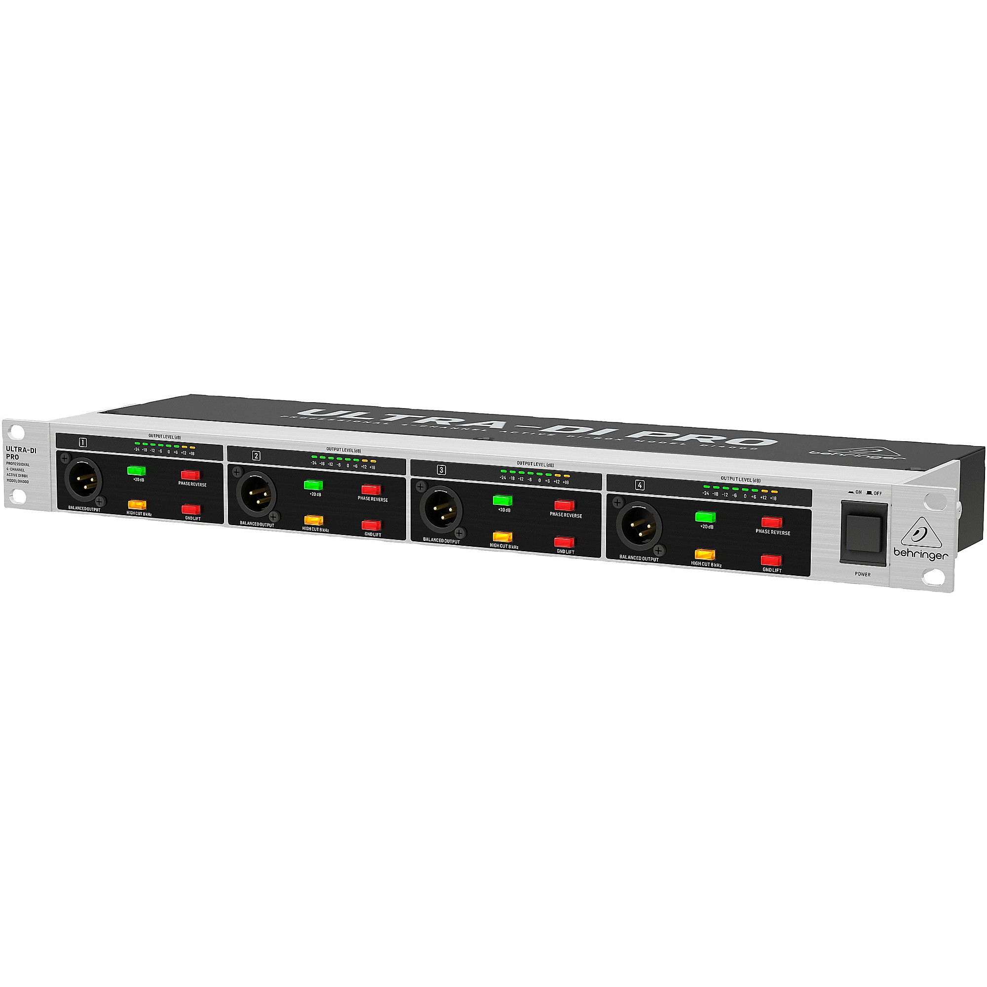 BERINGER ベリンガー ULTRA-DI pro DI4000 Behringer Ultra-DI Pro DI4000 4-channel Active Instrument