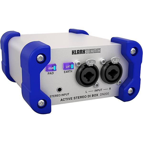 Klark Teknik DN200 V2 Stereo Active Direct Box