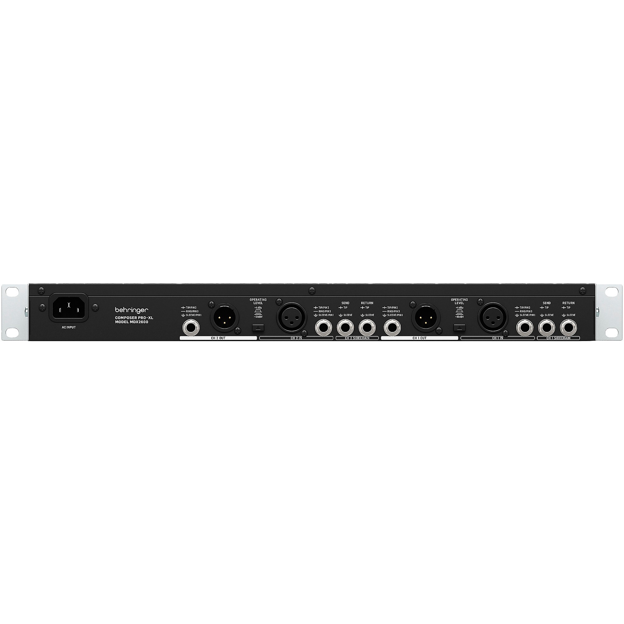 Behringer MDX2600 V2 2-Channel Compressor and Limiter With