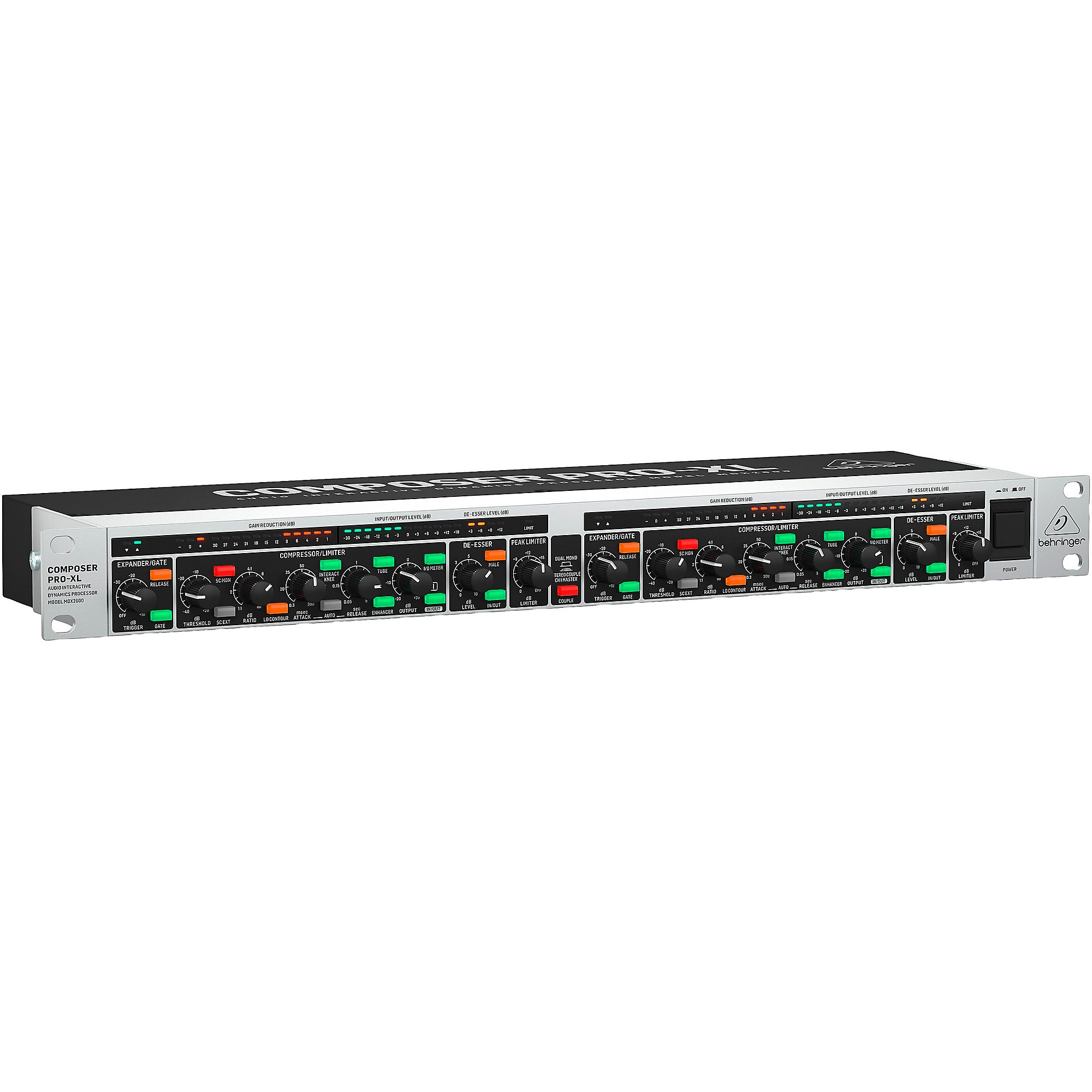 Behringer MDX2600 V2 2-Channel Compressor and Limiter With De