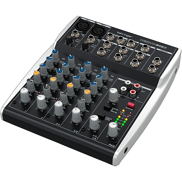Behringer XENYX 802S 8-Channel Analog Mixer With USB