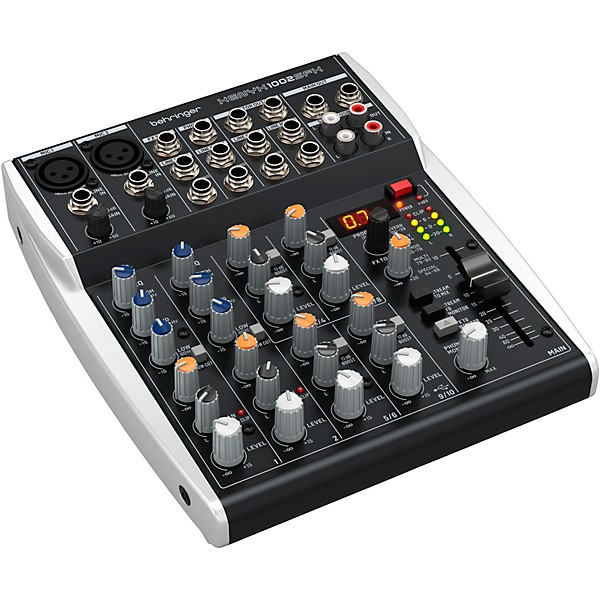 Behringer XENYX 1002SFX 10-Channel Analog Mixer With USB