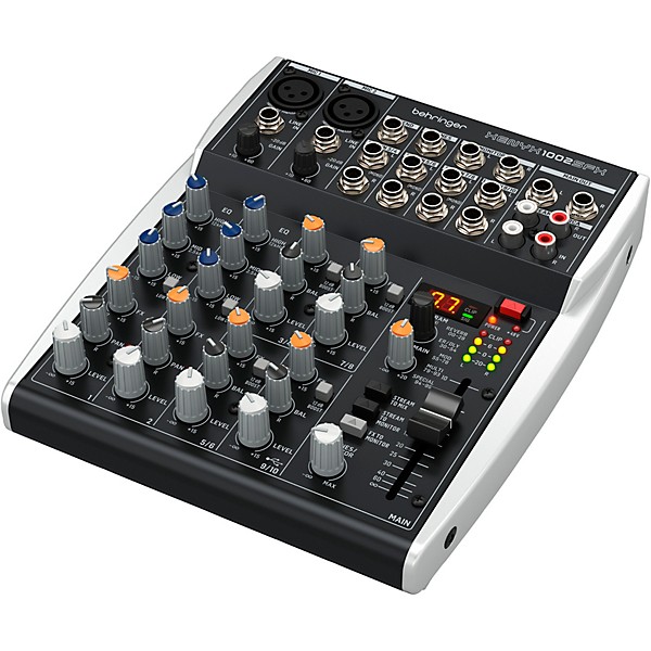 Behringer XENYX 1002SFX 10-Channel Analog Mixer With USB