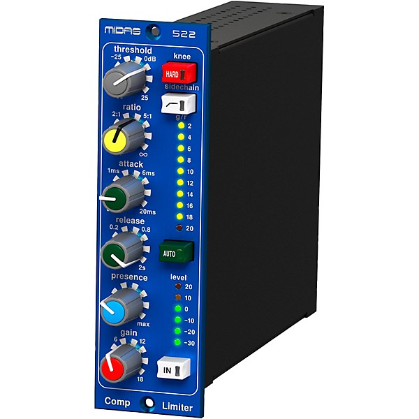 Midas 522 V2 500 Series Compressor/Limiter