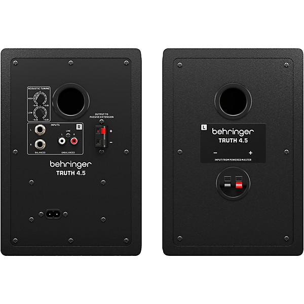 Behringer Truth 4.5-inch Powered Studio Monitor Pair