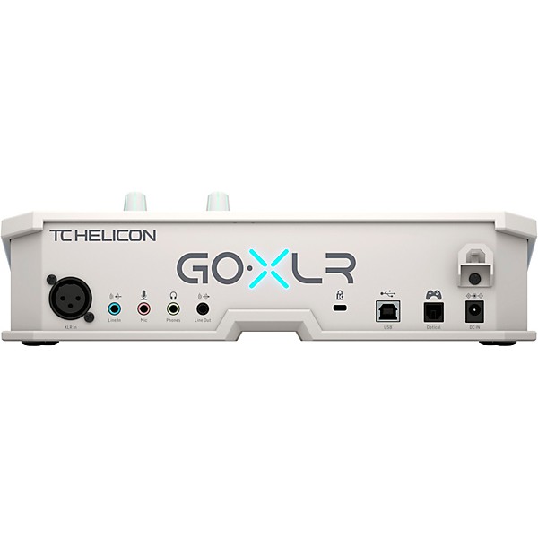 TC Helicon GoXLR 4-channel USB Streaming Mixer with Voice FX and Sampler - White