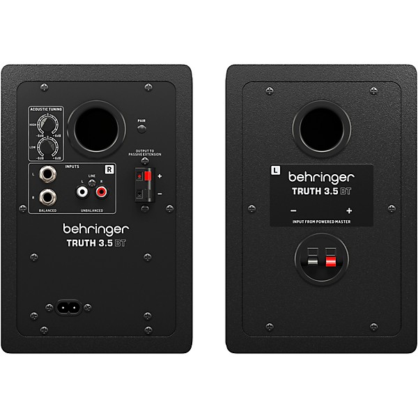 Behringer Truth 3.5-inch Powered Studio Monitor Pair with Bluetooth
