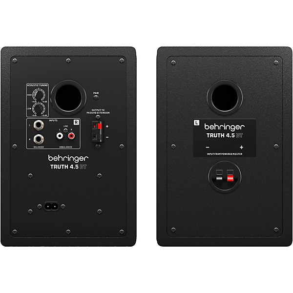 Behringer Truth 4.5-inch Powered Studio Monitor Pair with Bluetooth