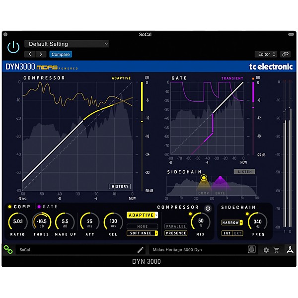 TC Electronic DYN 3000-DT Desktop-controlled Plug-in