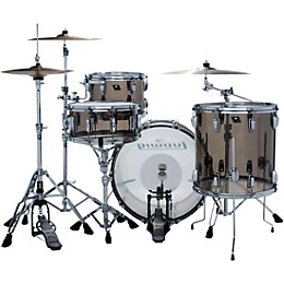 Ludwig Vistalite 3-Piece Fab Shell Pack With 22" Bass Drum Bronze