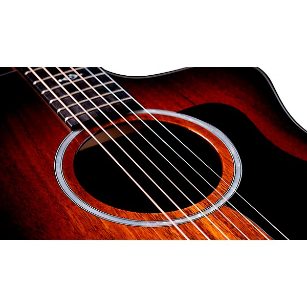 Taylor 224ce-K Deluxe Grand Auditorium Acoustic-Electric Guitar Shaded Edge Burst