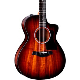 Taylor 222ce-K Deluxe Grand Concert Acoustic-Electric Guitar Shaded Edge Burst