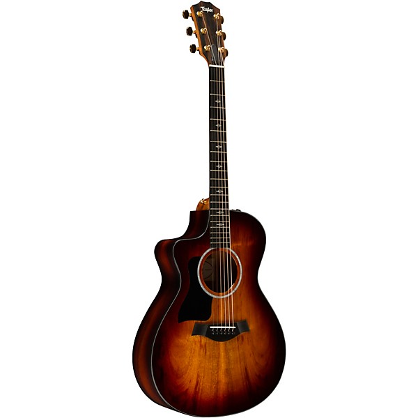 Taylor 222ce-K Deluxe Grand Concert Left-Handed Acoustic-Electric Guitar Shaded Edge Burst
