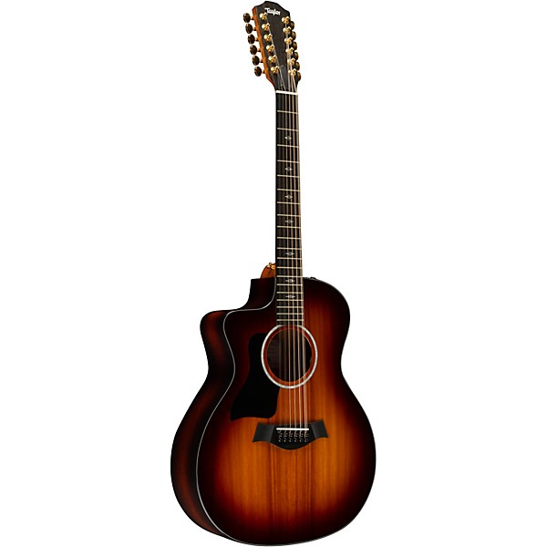 Taylor 264ce-K Deluxe Grand Auditorium 12-String Left-Handed Acoustic-Electric Guitar Shaded Edge Burst