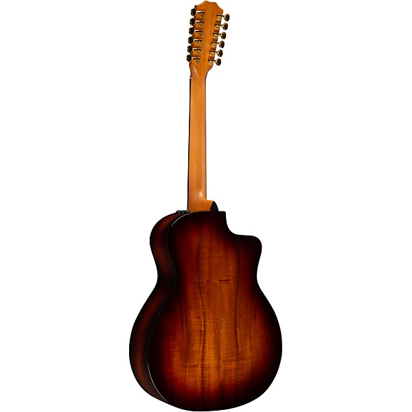 Taylor 264ce-K Deluxe Grand Auditorium 12-String Left-Handed Acoustic-Electric Guitar Shaded Edge Burst