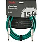 Fender Straight to Straight Instrument Contour Cable 15 ft. Sherwood Green thumbnail