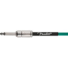 Fender Straight to Straight Instrument Contour Cable 15 ft. Sherwood Green